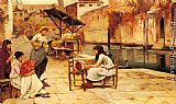Famous Afternoon Paintings - An Afternoon of Gossip
